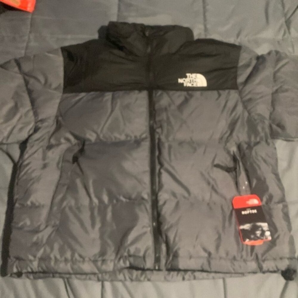The North Face 1996 Retro Nuptse 700 Down Dark Gray / Black Men’s Large Puffer